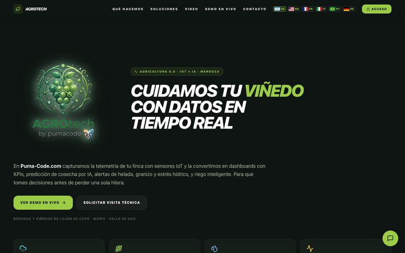 AgroTech — agrotech-pumacode.com.ar
